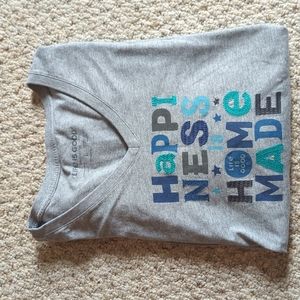 Life is Good Happiness is Homemade long sleeve tee